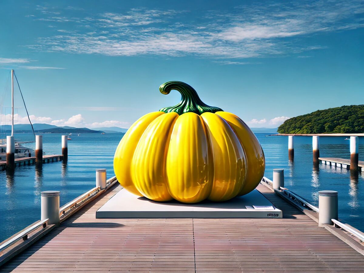 yellow pumpkin