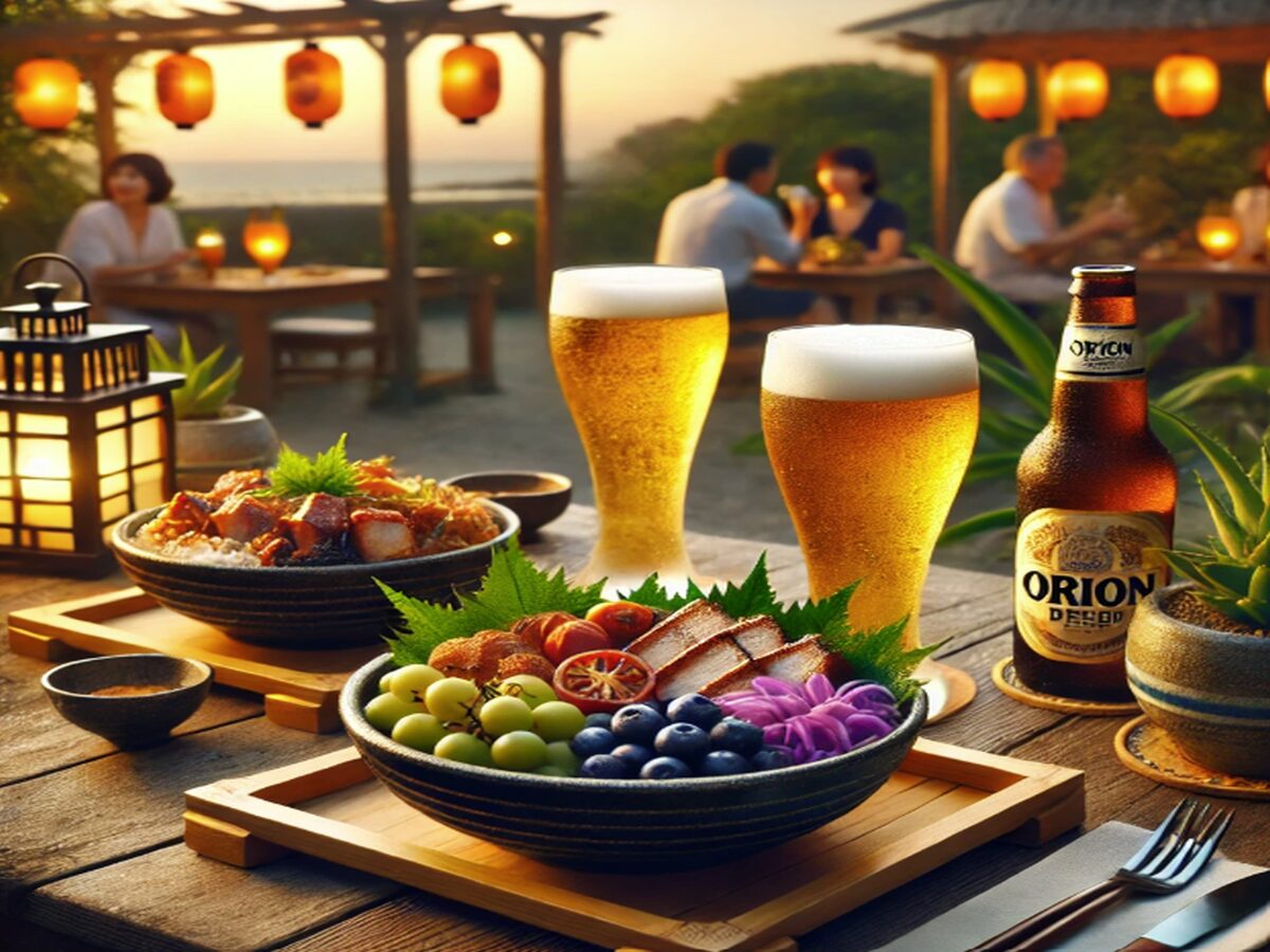 沖縄料理とオリオンビール